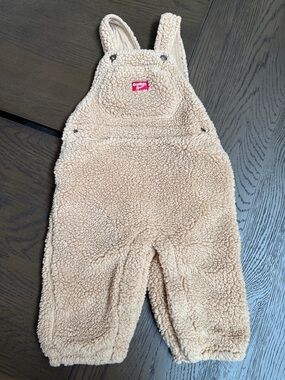 OshKosh B'gosh Baby Teddy Fleece Overalls size